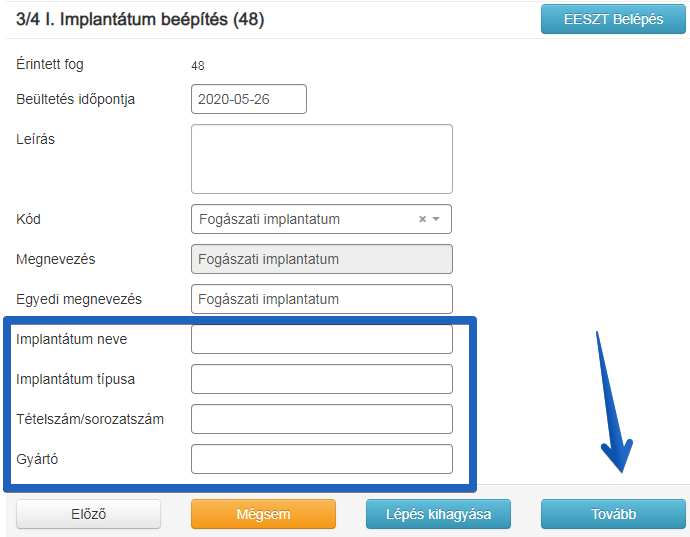 Adatküldés az EESZT-be az ARPADENT fogászati szoftverből ...